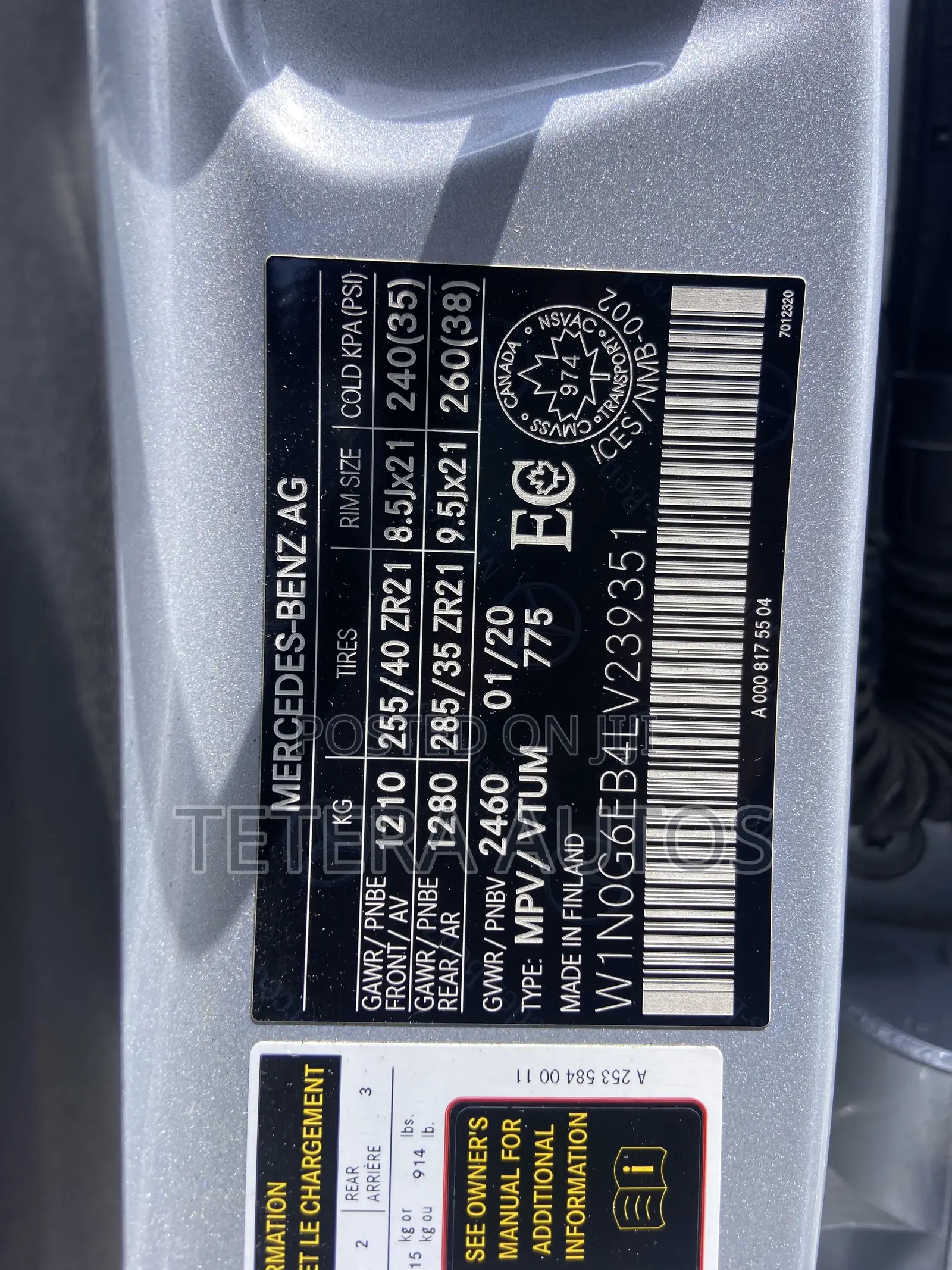 Mercedes-Benz GLC-Class 2020 Silver