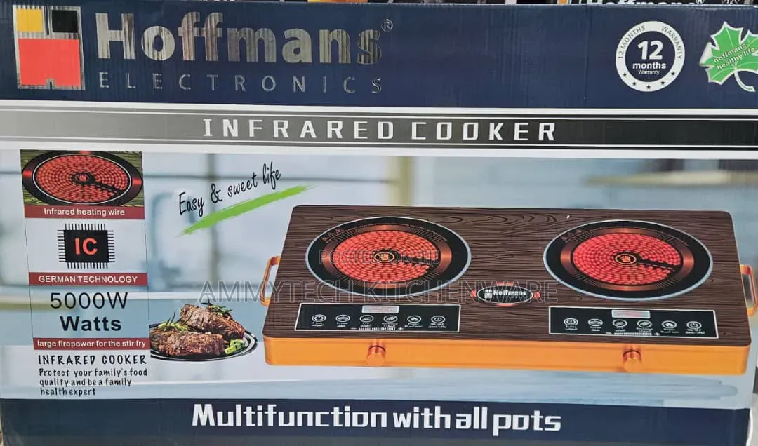 Electric Hoffman Double Infrared Cooker