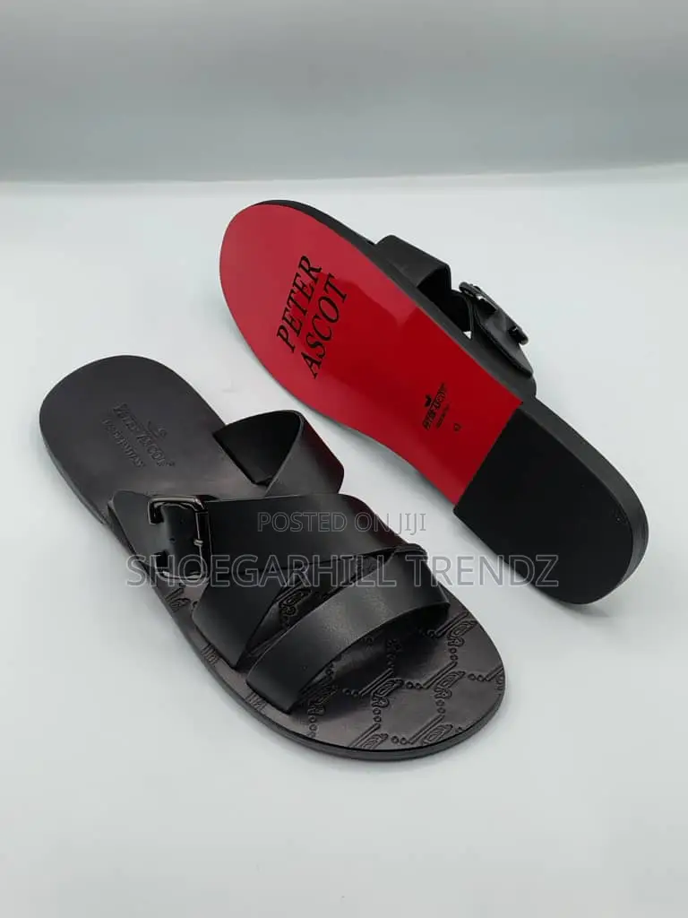 Premium Peter Ascot Palm Slippers | Luxury Comfort Style