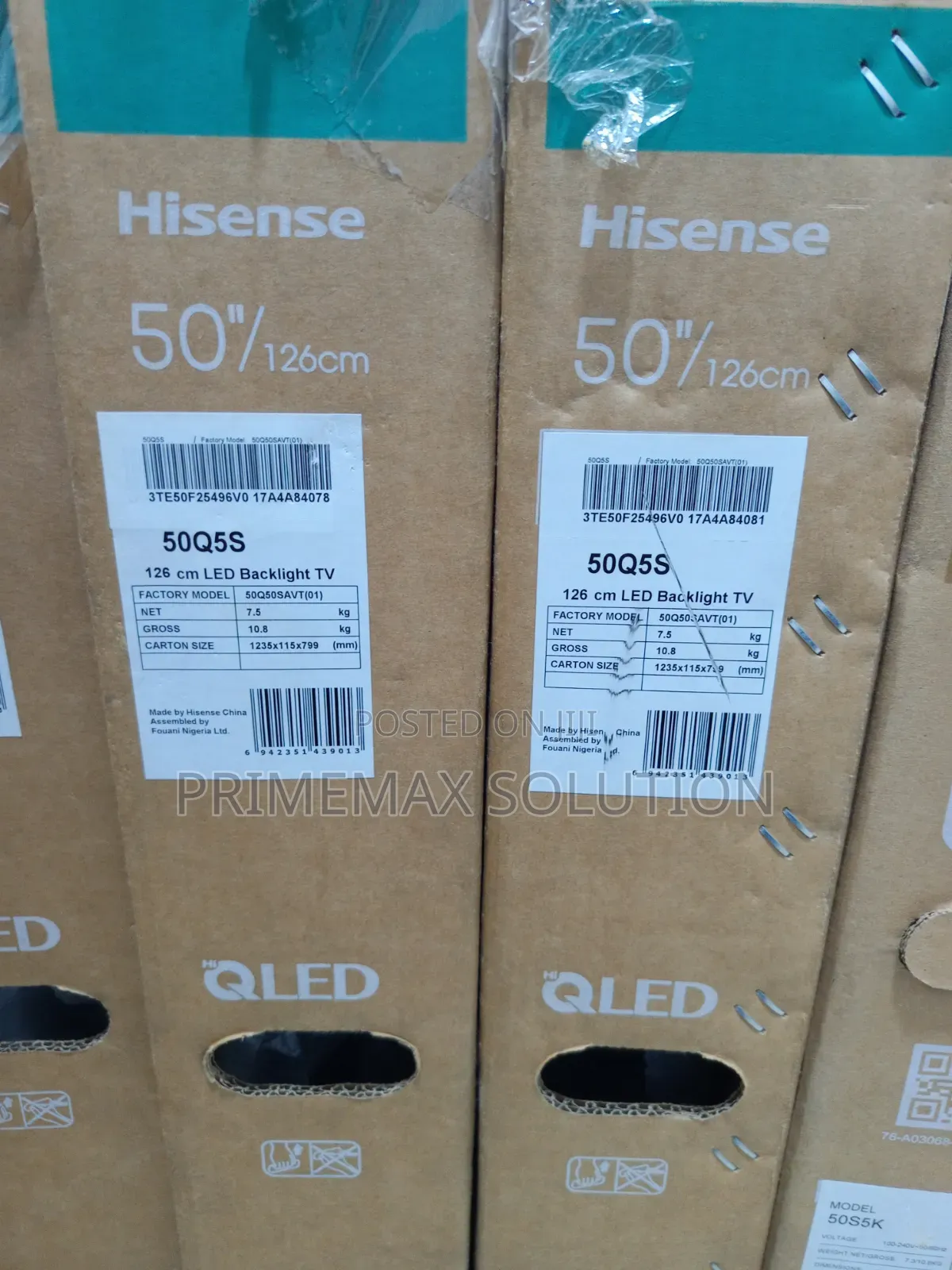 Hisense Qled 50" – Smart Features, Stunning Display
