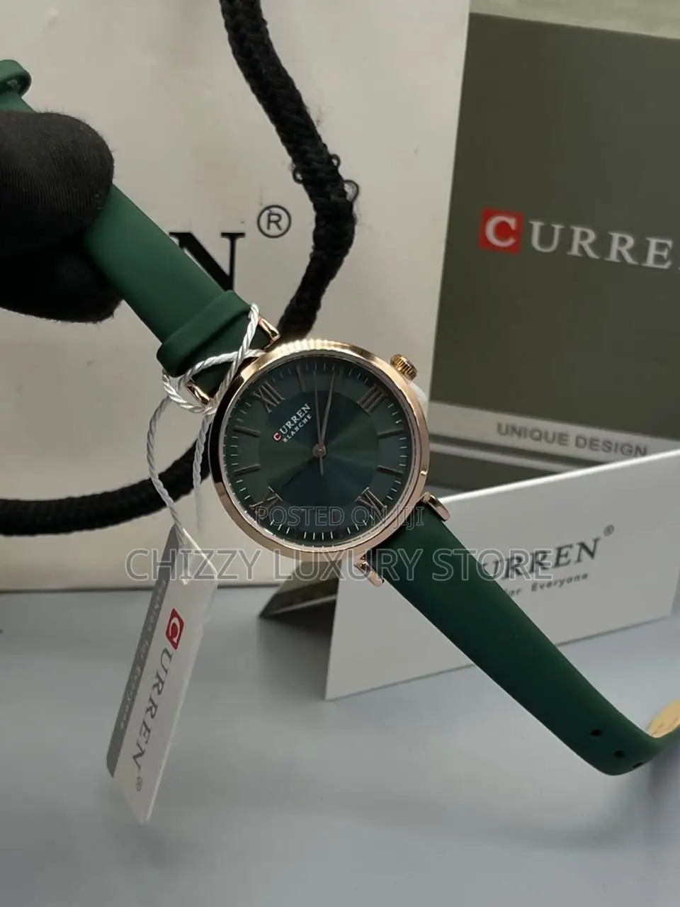 Curren Quality Men Genuine Leather Wristwatch
