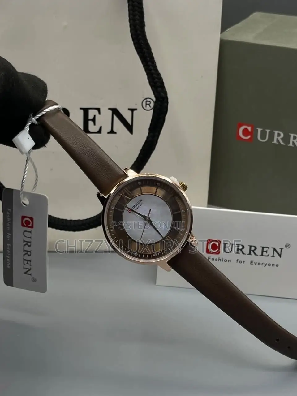 Curren Quality Men Genuine Leather Wristwatch