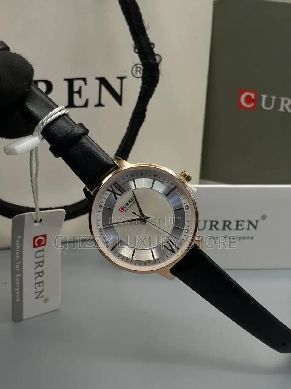 Curren Quality Men Genuine Leather Wristwatch