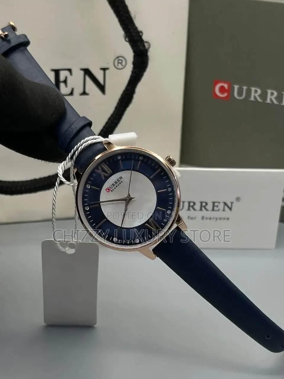 Curren Quality Men Genuine Leather Wristwatch