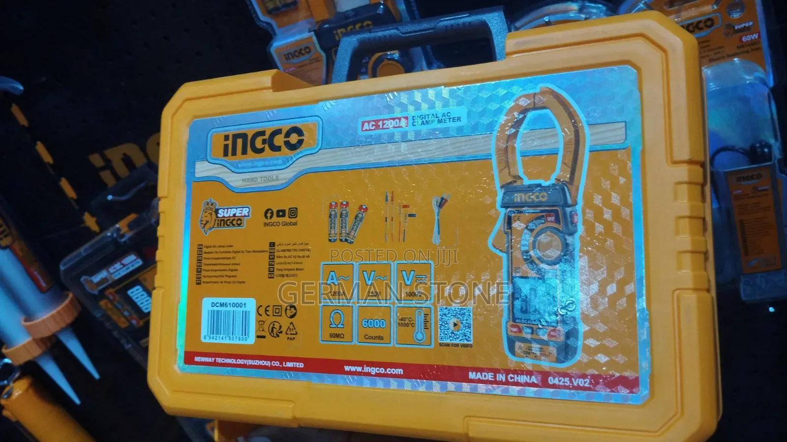 Ingco Digital Clamp Meter,
