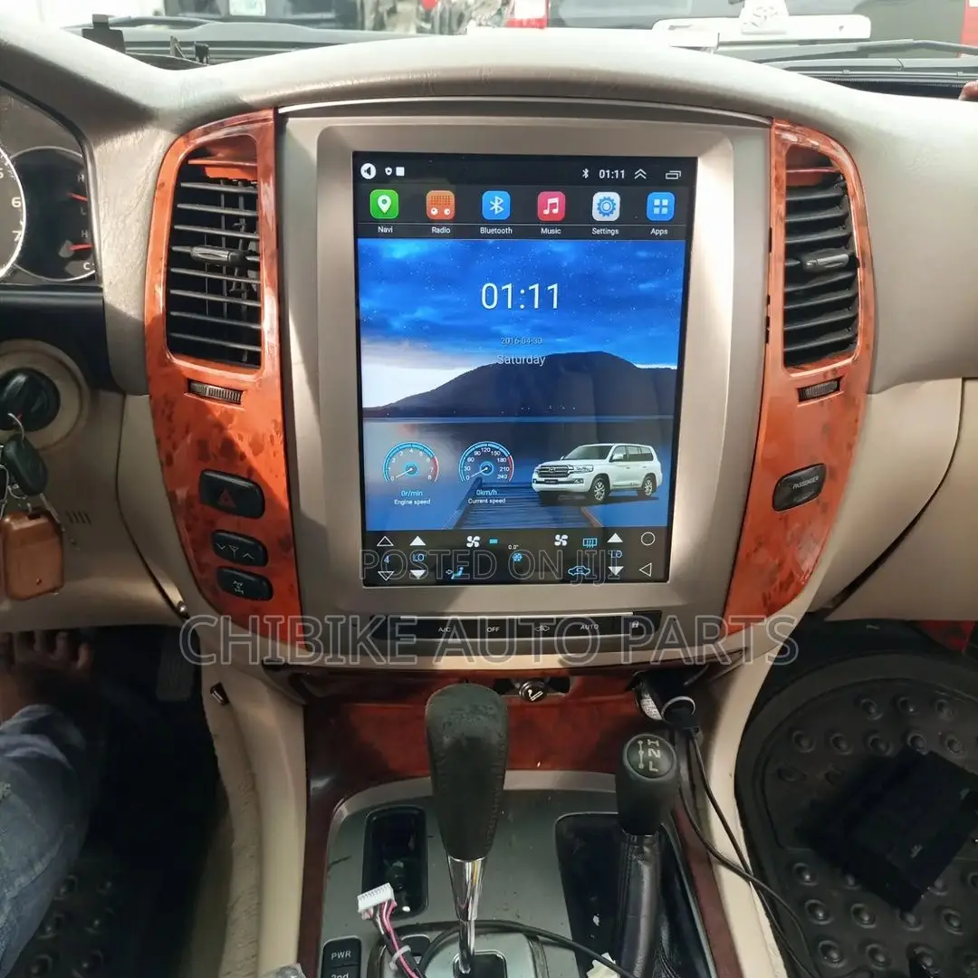 Toyota Land Cruiser 2002-2007 Tesla Navigation Full Screen Android