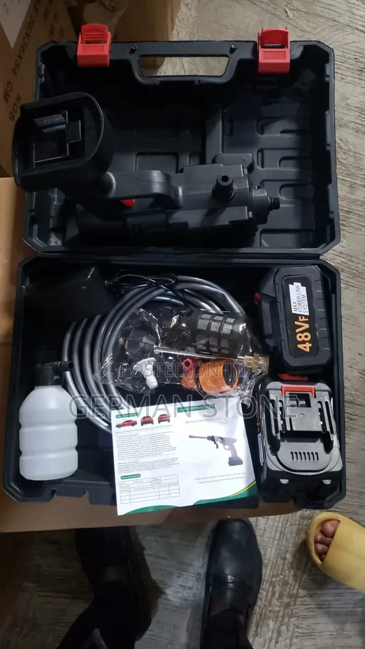 48v Cordless High-Pressure Car Washer Kit