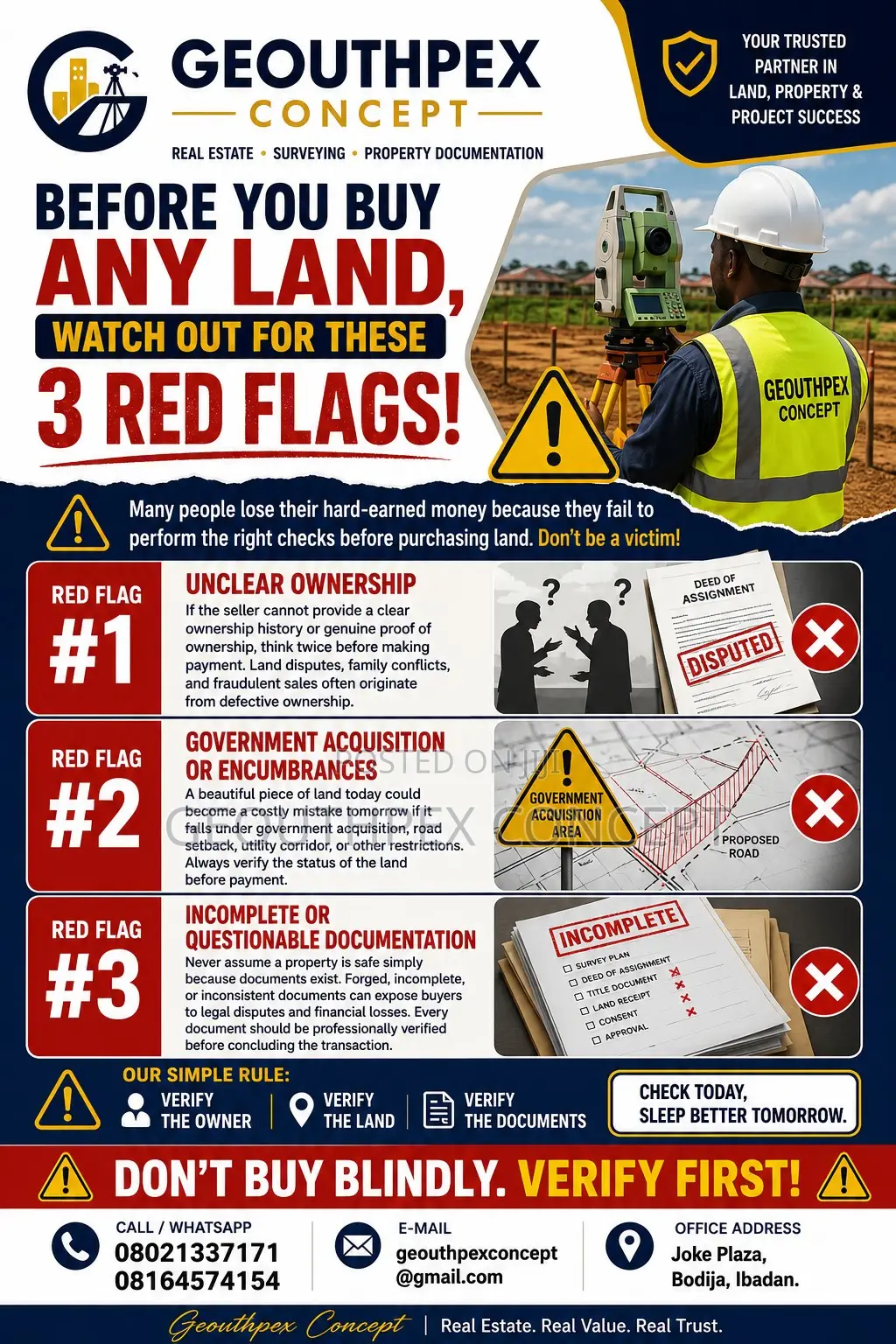 Before You Buy Any Land, Watch Out for These 3 Red Flags