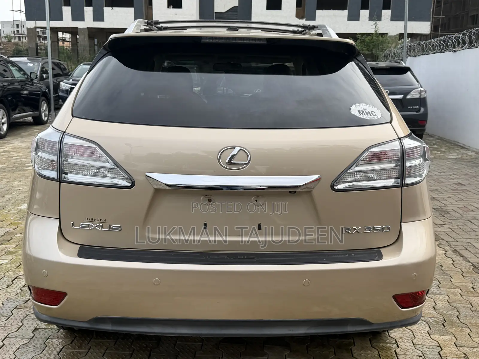 Lexus RX 350 2010 Gold