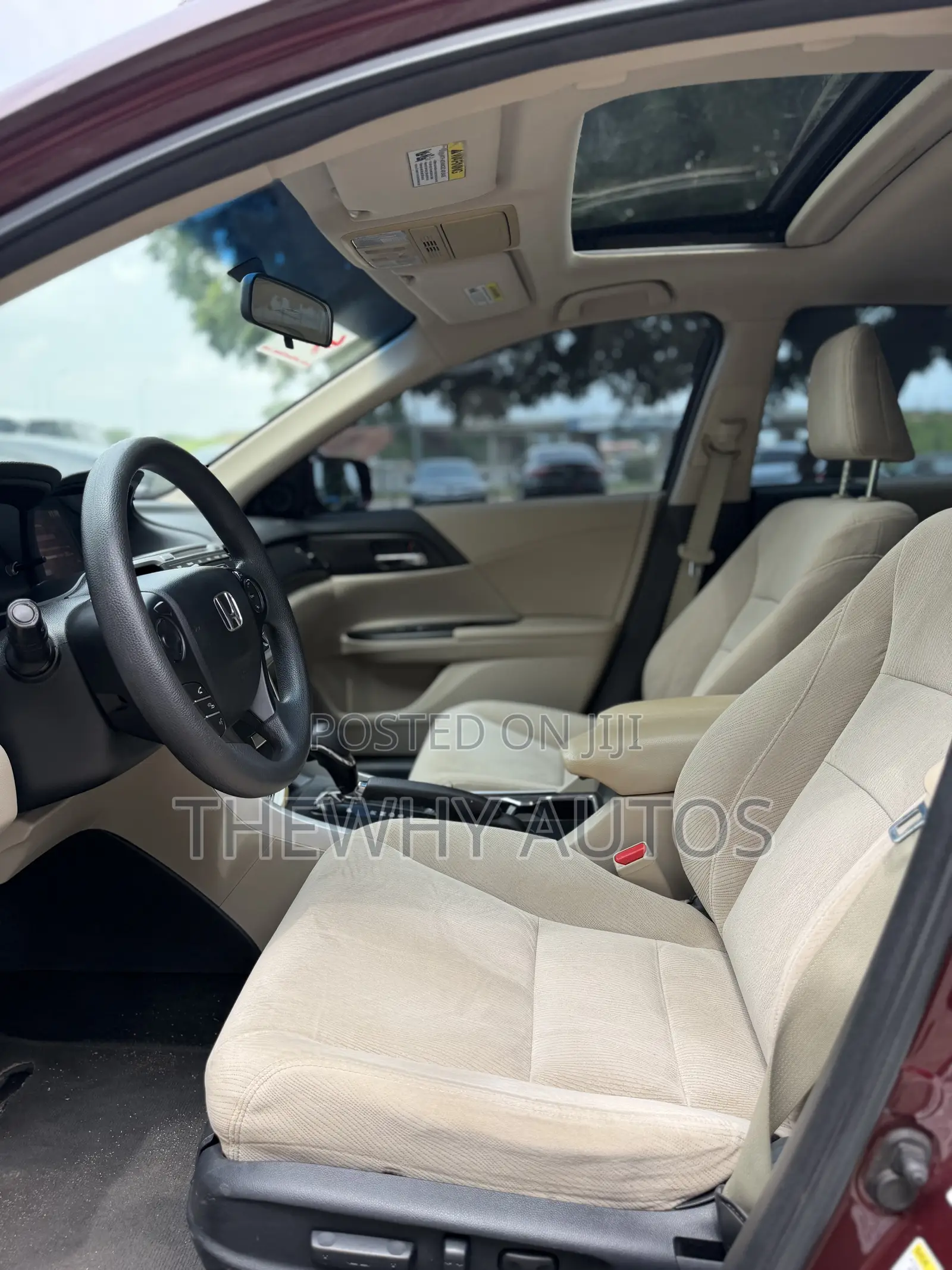 Honda Accord EX-L 4dr Sedan FWD (2.4L 4cyl 2A) 2013 Burgundy