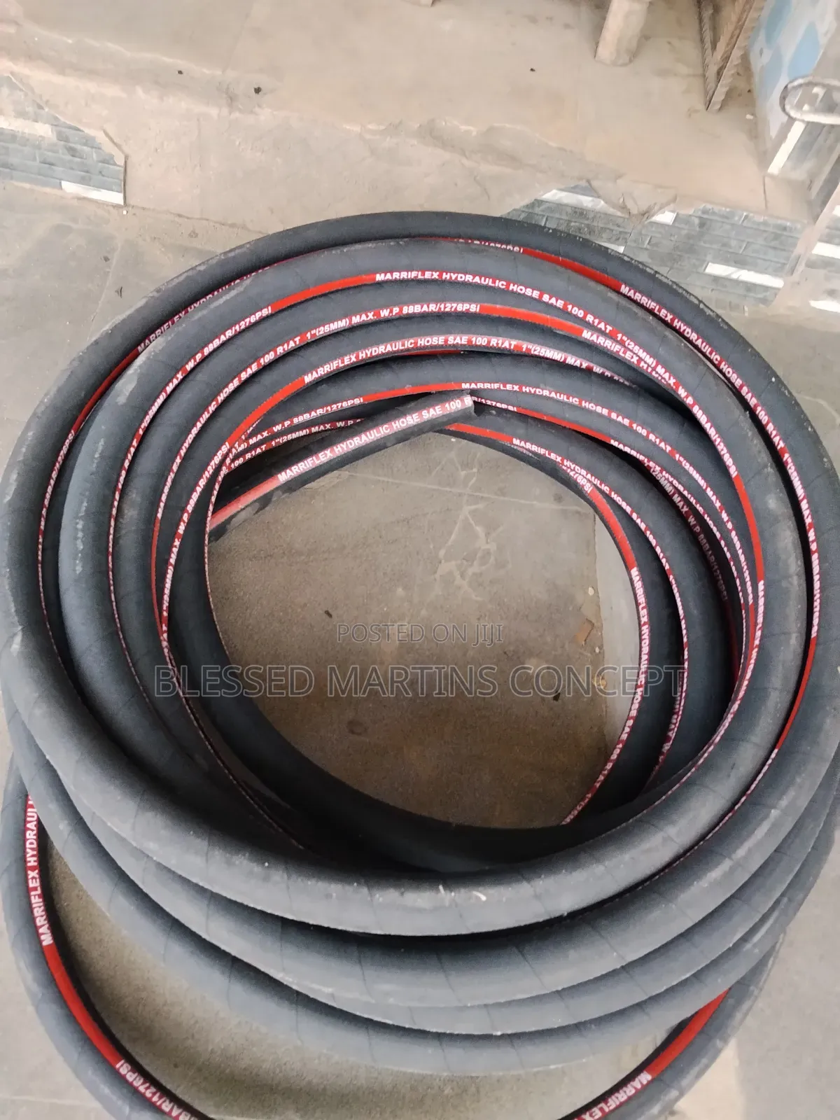 1" Hydraulic Hose for Diesel, Gas, Petrol, Bitumen and Other Chemicals