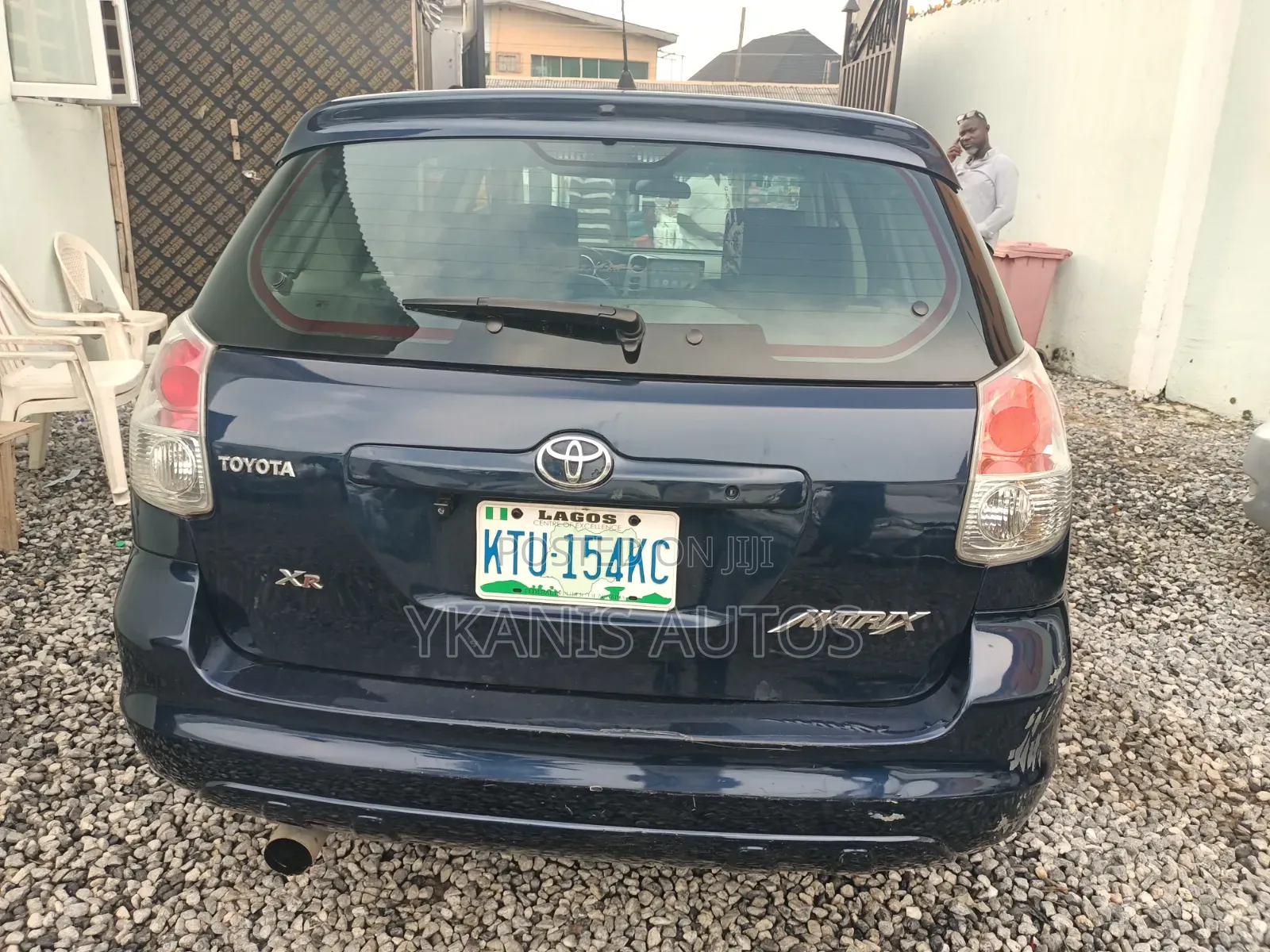Toyota Matrix XR Hatchback AWD (1.8L 4cyl 4A) 2005 Blue