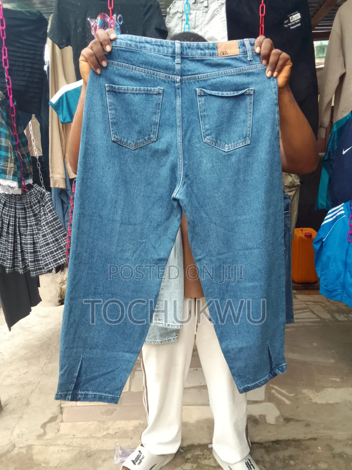 First Grade Thrift Baggy Jeans No Stains Still Clean Like Never Used