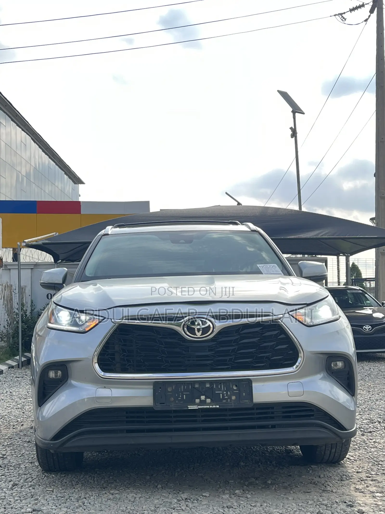 Toyota Highlander Platinum 2022 Silver