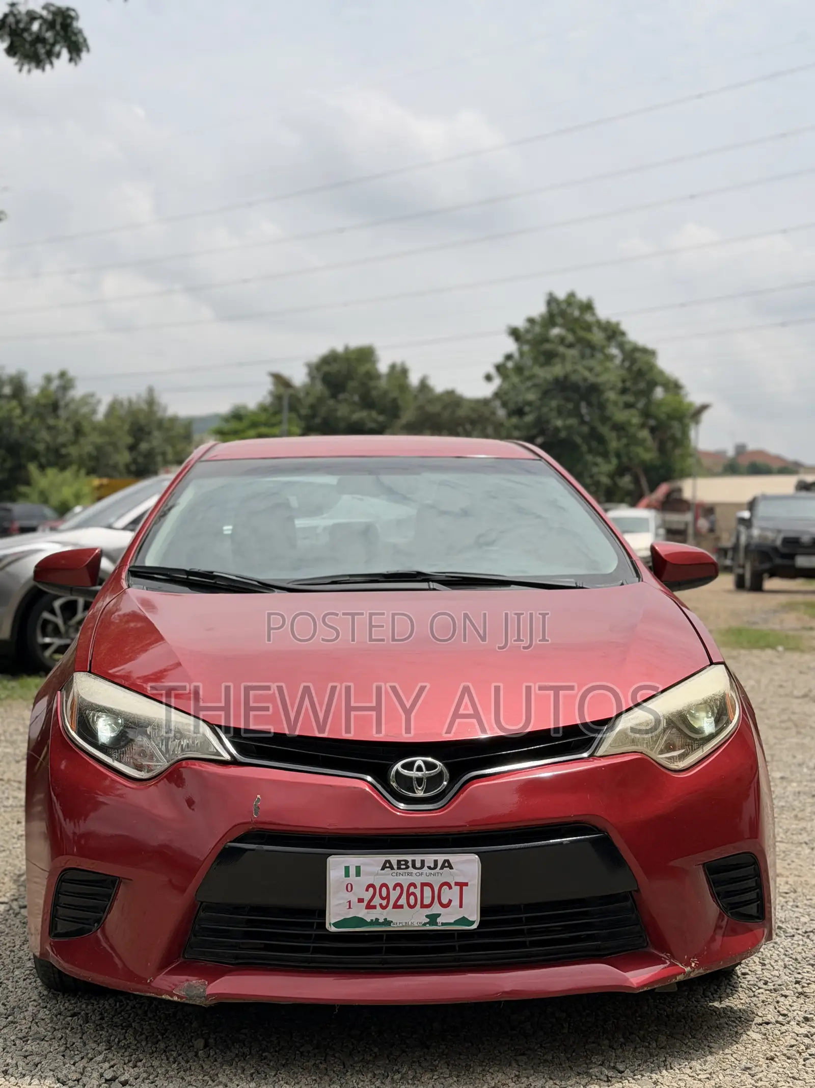 Toyota Corolla LE 4dr Sedan (1.8L 4cyl CVT) 2014 Red