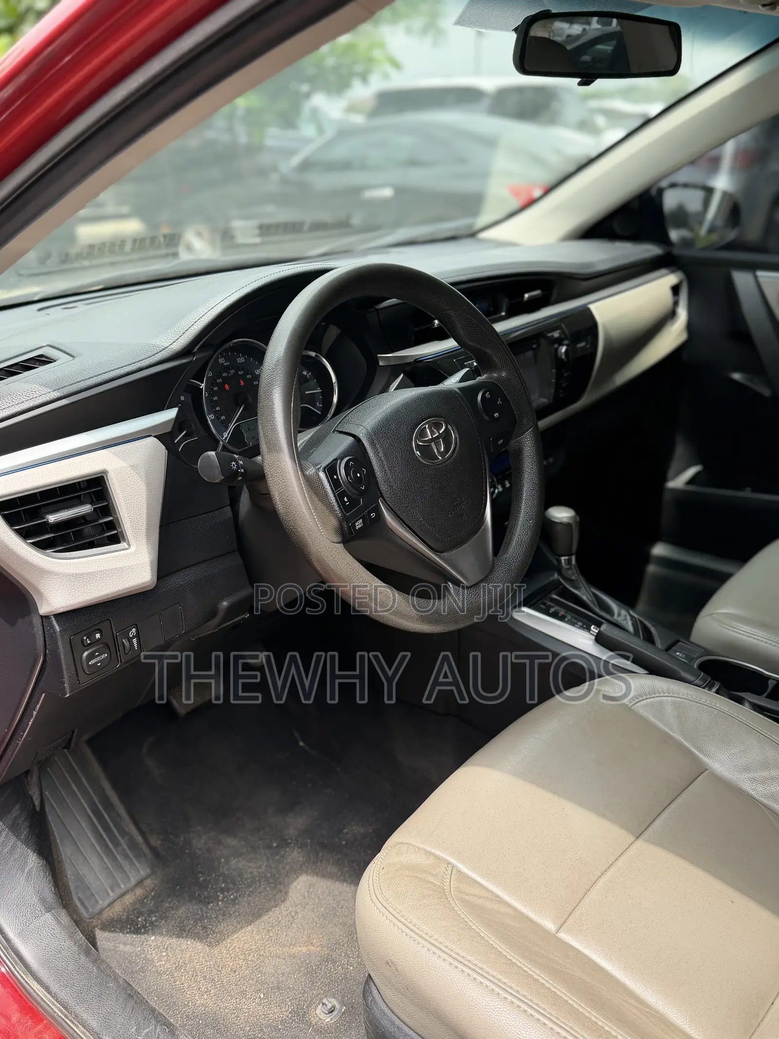 Toyota Corolla LE 4dr Sedan (1.8L 4cyl CVT) 2014 Red
