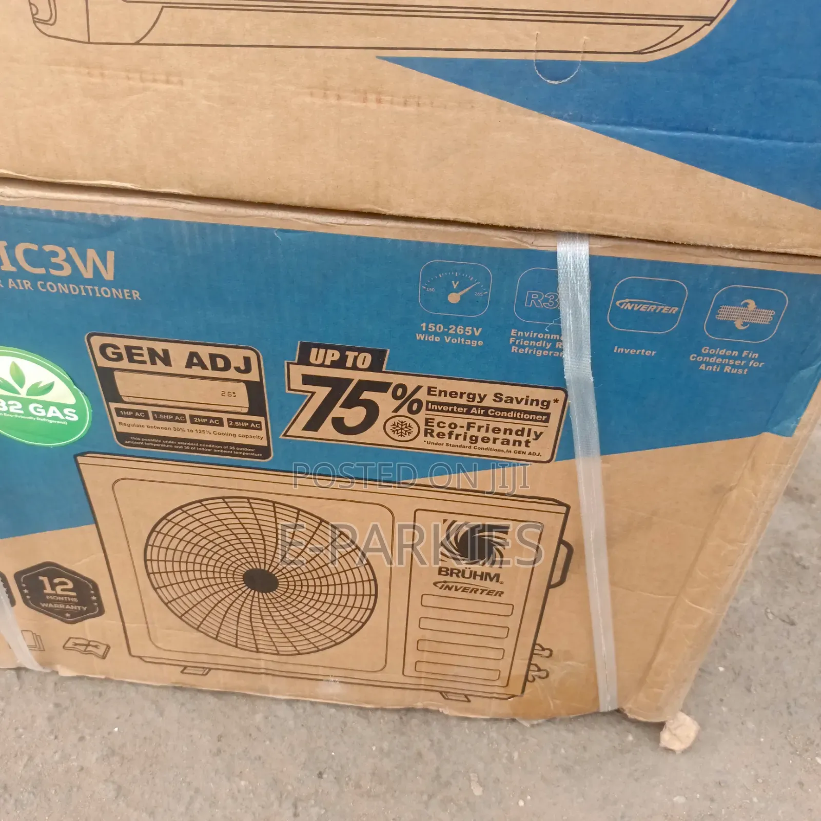 Bruhm Inverter Air-Condition 1hp Bas-091c3w