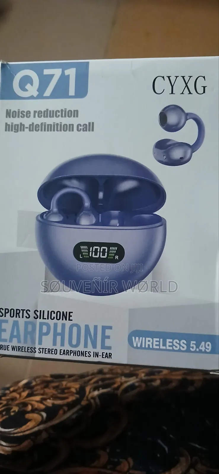 Wireless Bluetooth Earbuds With Digital Display Charging Case