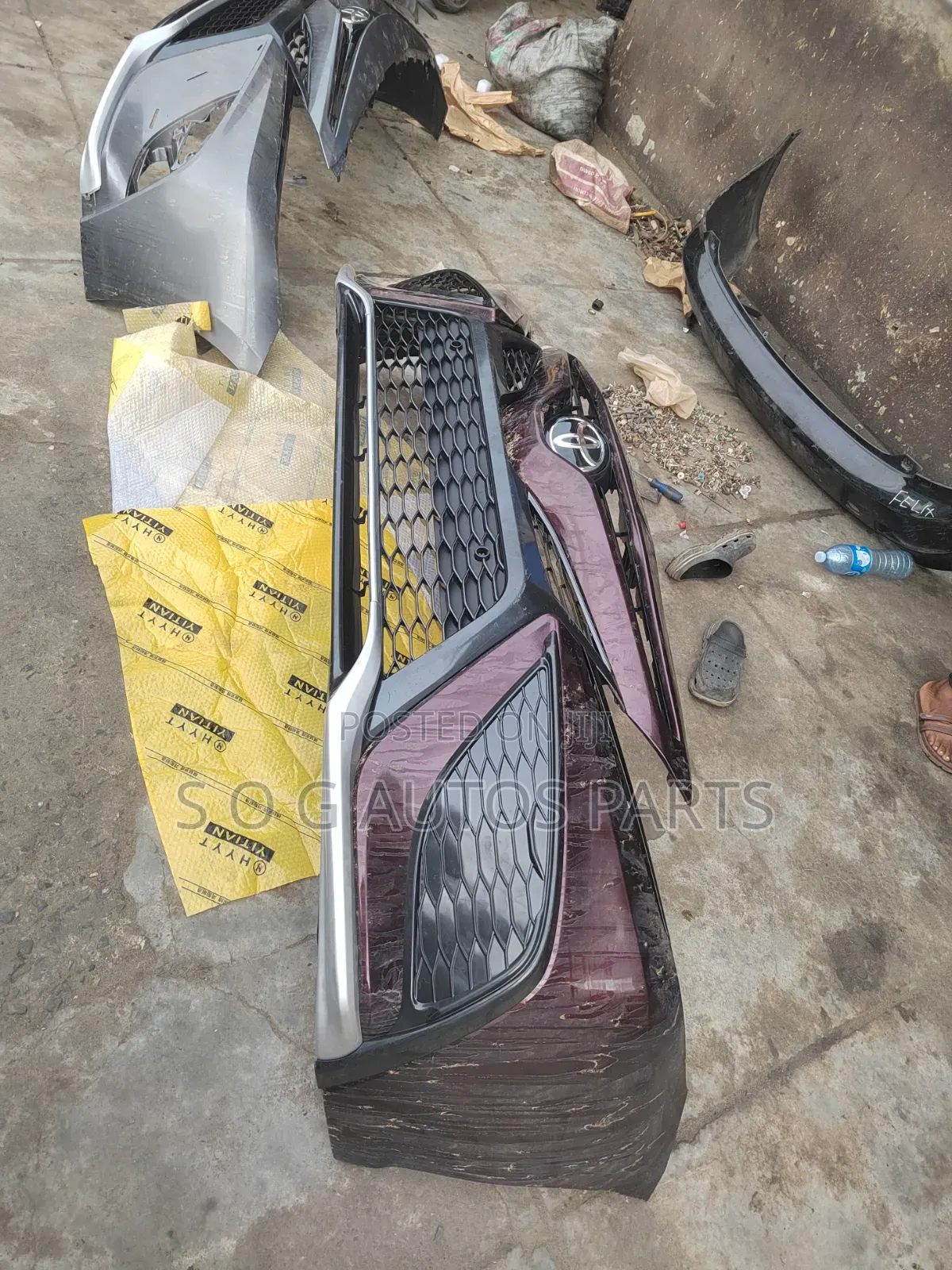 Complete Front Bumper Camry 2021 Se
