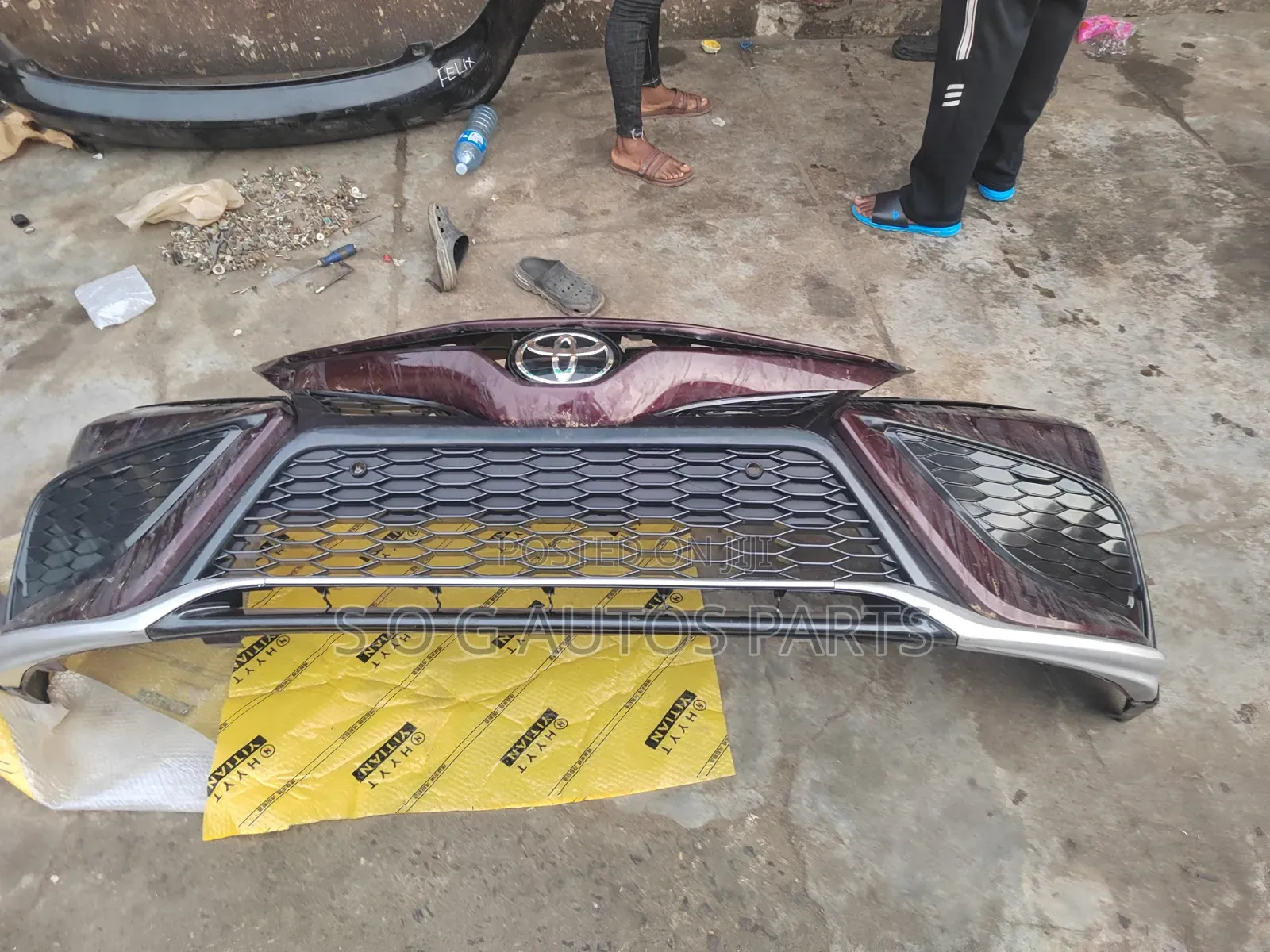 Complete Front Bumper Camry 2021 Se