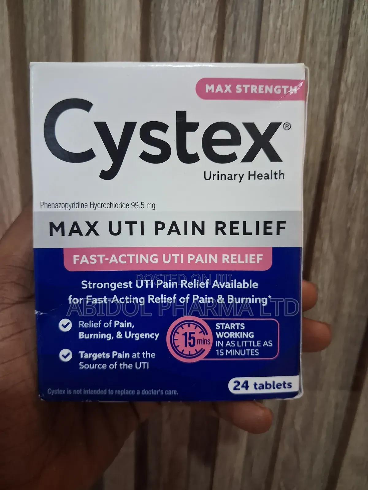 Cystex Uti Pain Relief