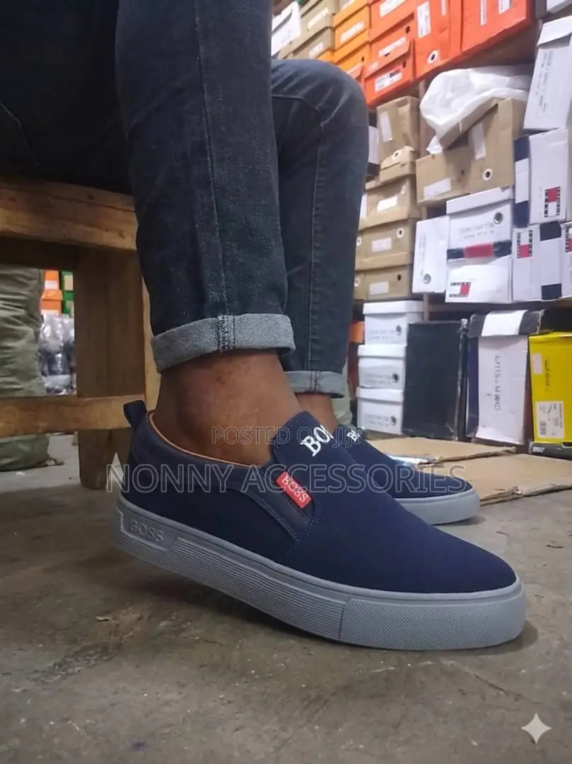 Blue Loafers – Smart Casual Footwear Size 41–46