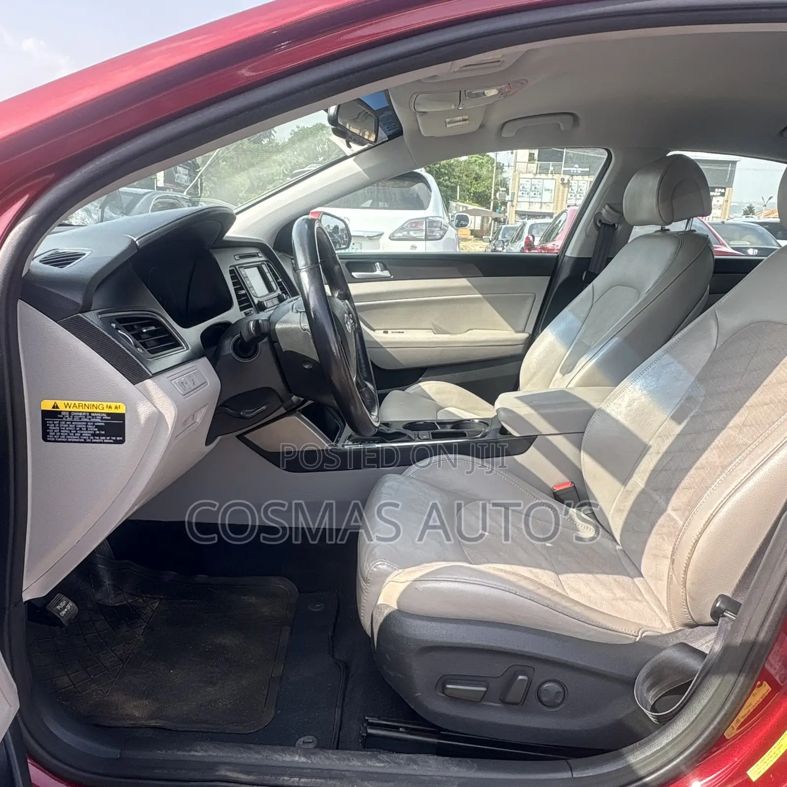 Hyundai Sonata 2015 Red