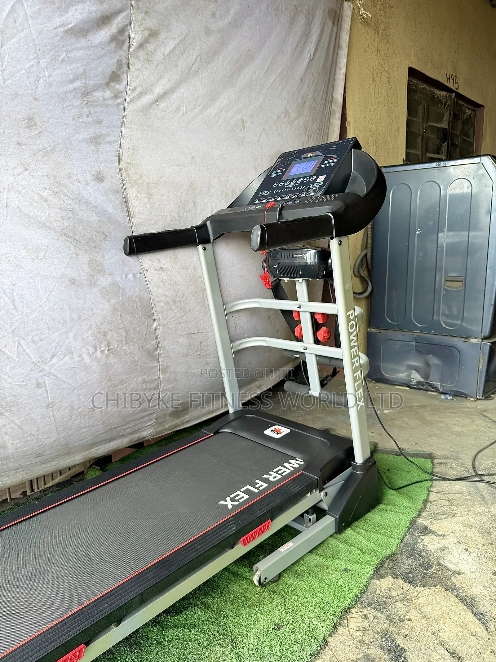 New Power Flex Treadmill With Auto Incline , Massager (150kg) Weight