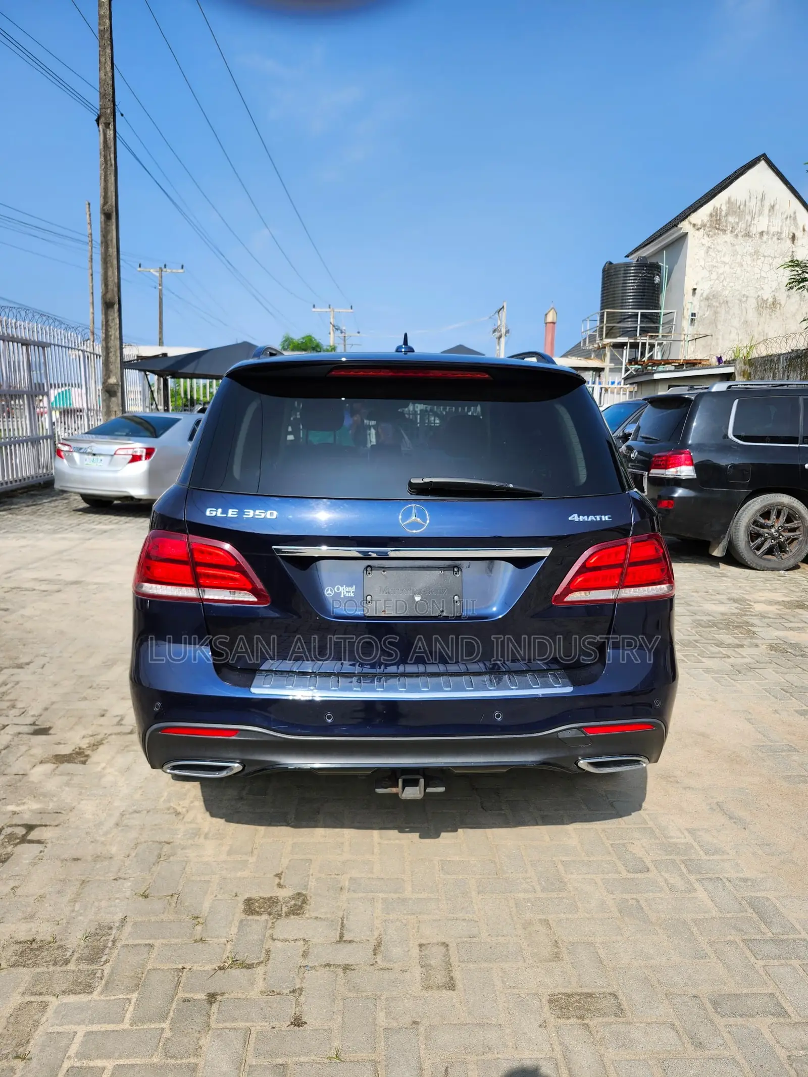 Mercedes-Benz GLE-Class GLE 350d 4MATIC 2018 Blue