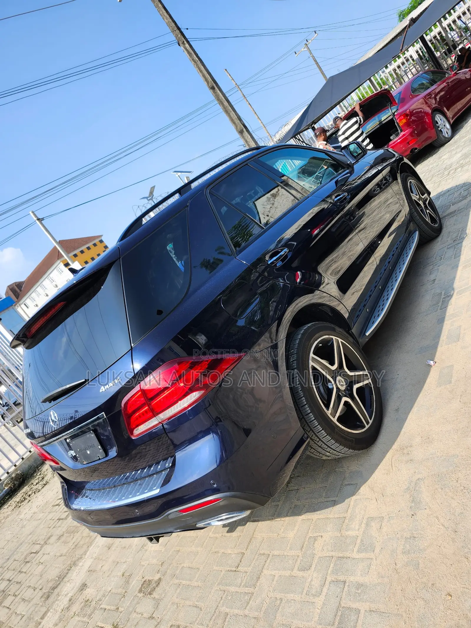 Mercedes-Benz GLE-Class GLE 350d 4MATIC 2018 Blue