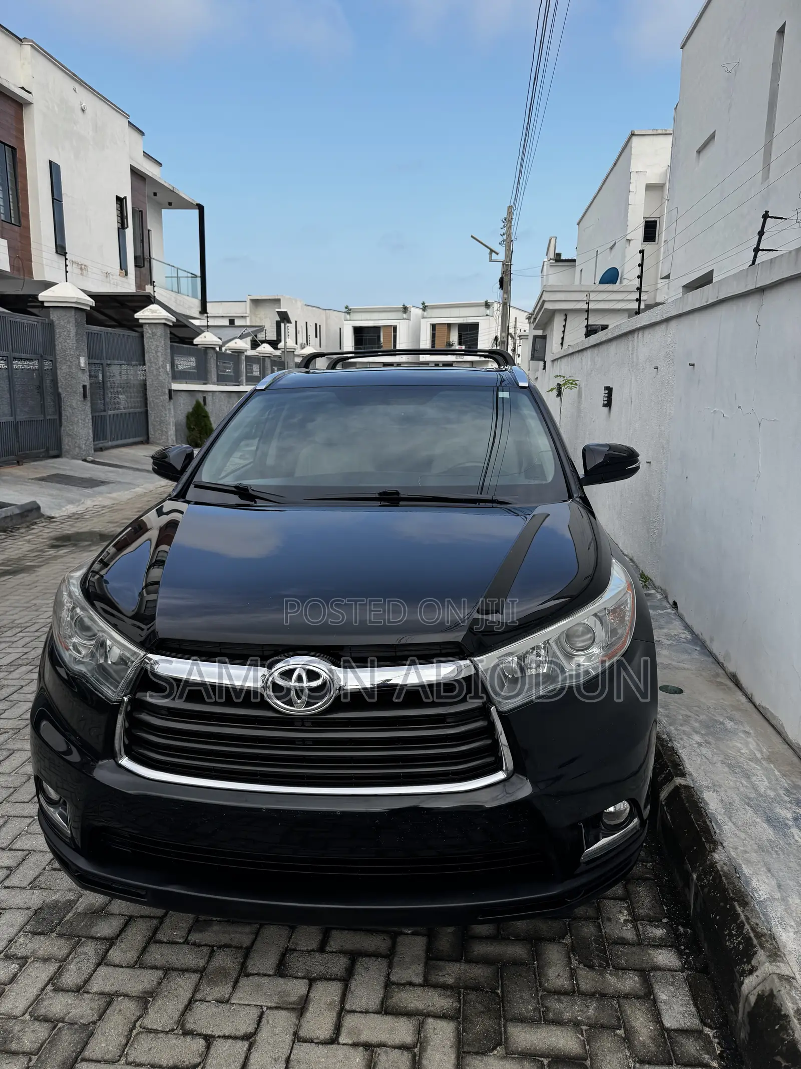 Toyota Highlander Limited 4dr SUV AWD (3.5L 6cyl 6A) 2015 Black