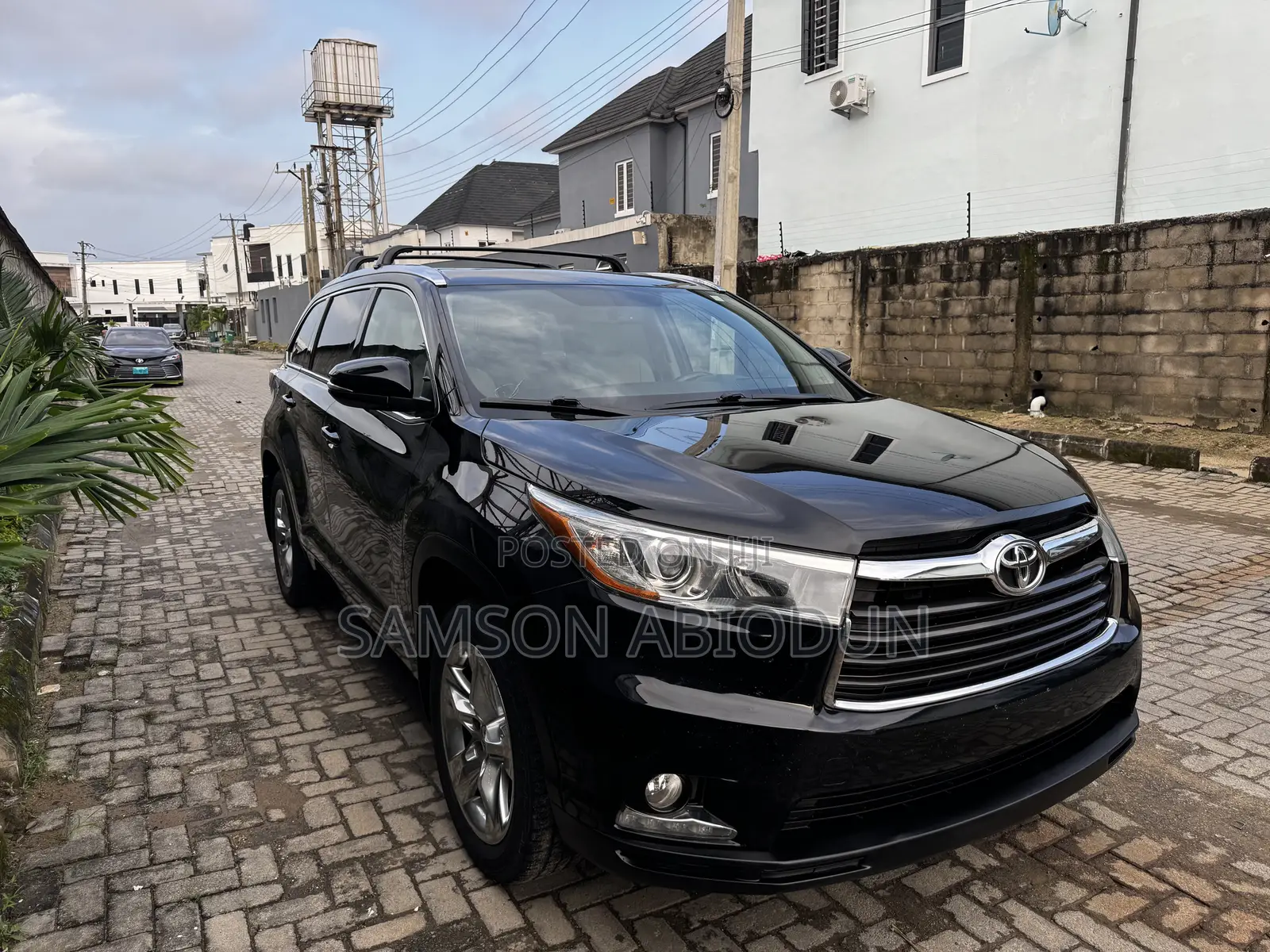 Toyota Highlander Limited 4dr SUV AWD (3.5L 6cyl 6A) 2015 Black