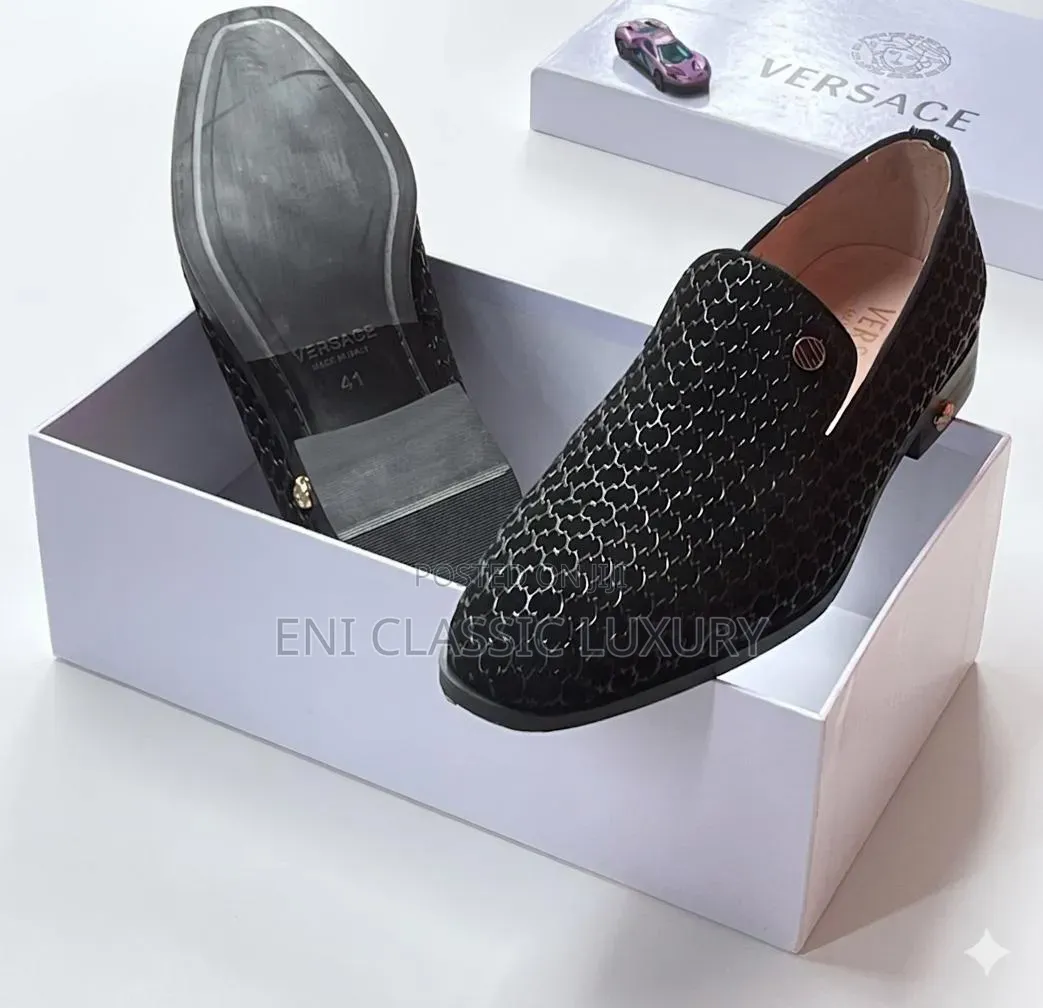 Versace Luxury Men's Shoes Collection Best Quality Well Banded Package