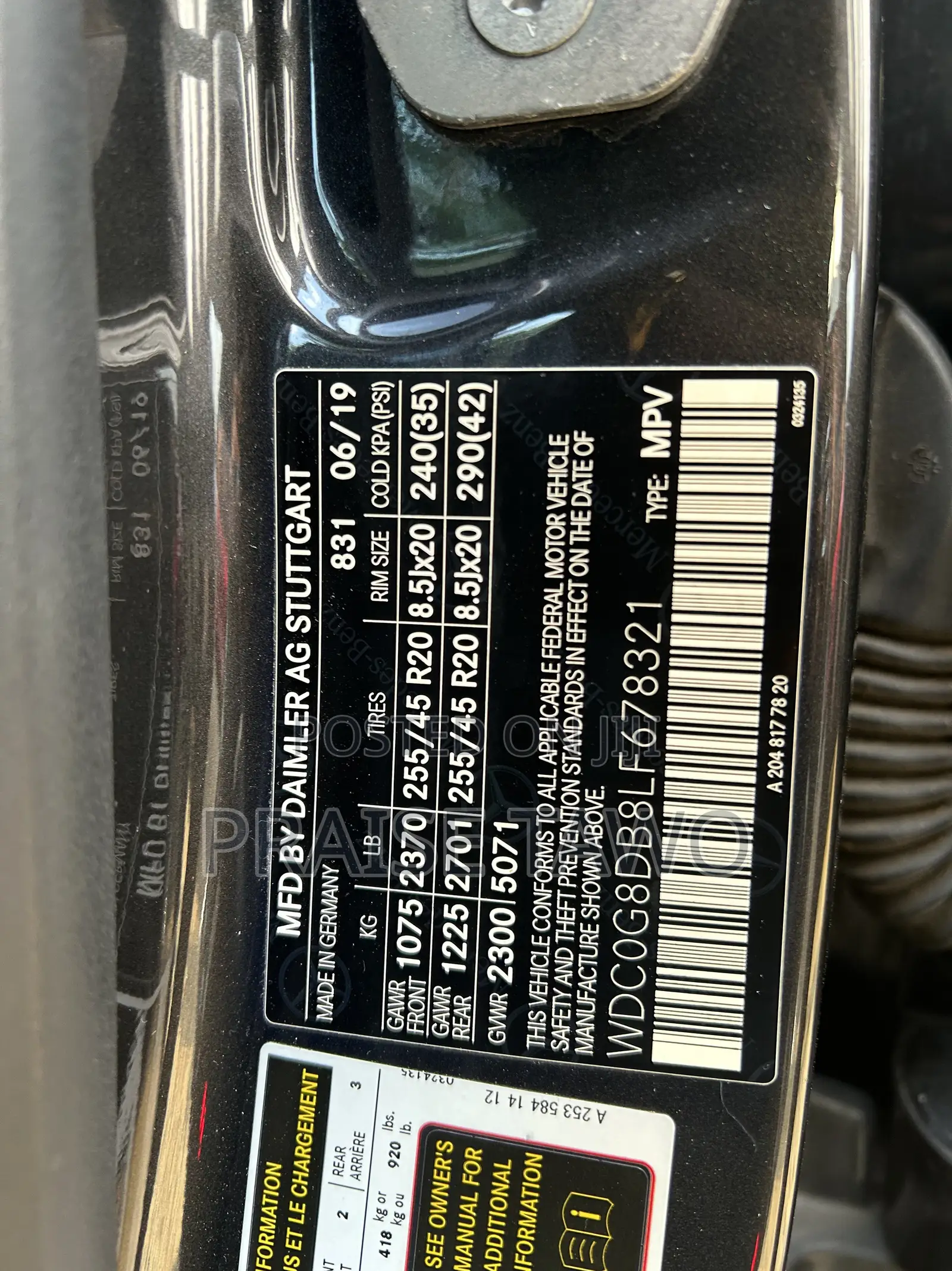 Mercedes-Benz GLC-Class 2020 Black