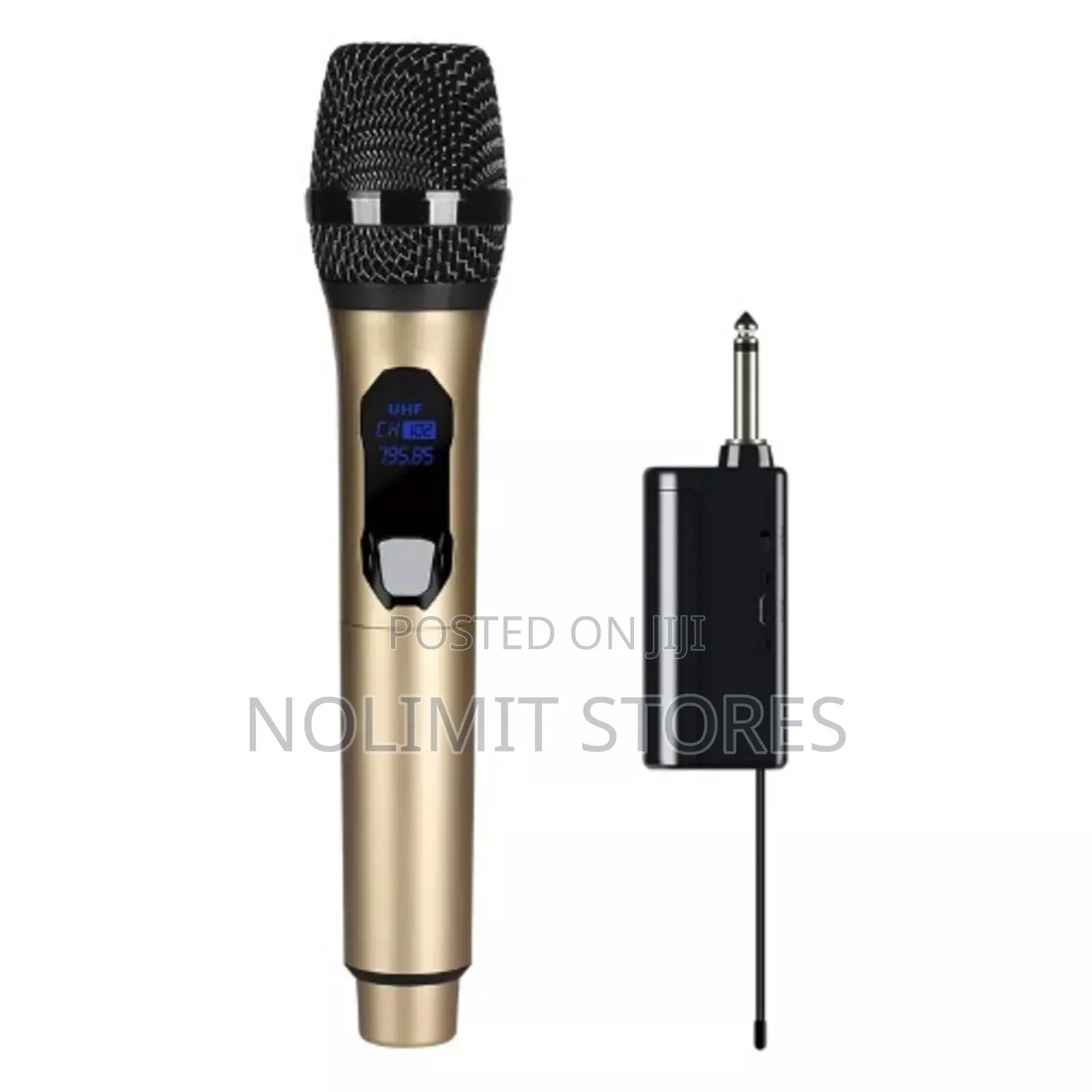 Professional Handheld Wireless Rechargable Microphone Uhf 2