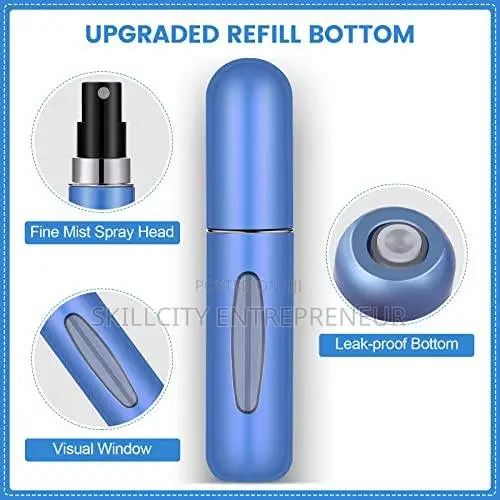 Refillable Perfume Atomizer Bottle