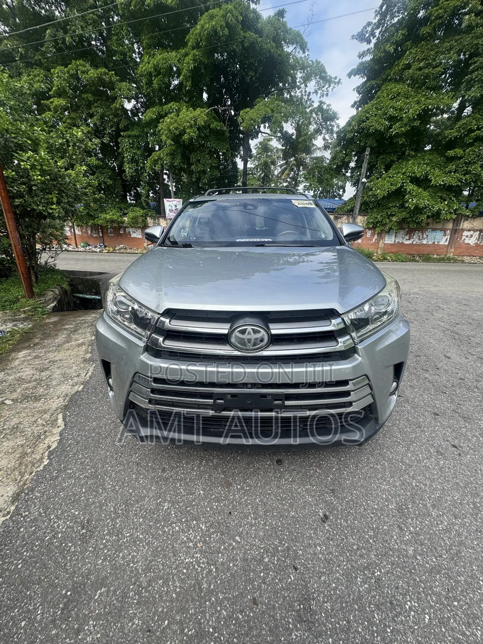 Toyota Highlander Limited 4x4 V6 (3.5L 6cyl 8A) 2017 Silver