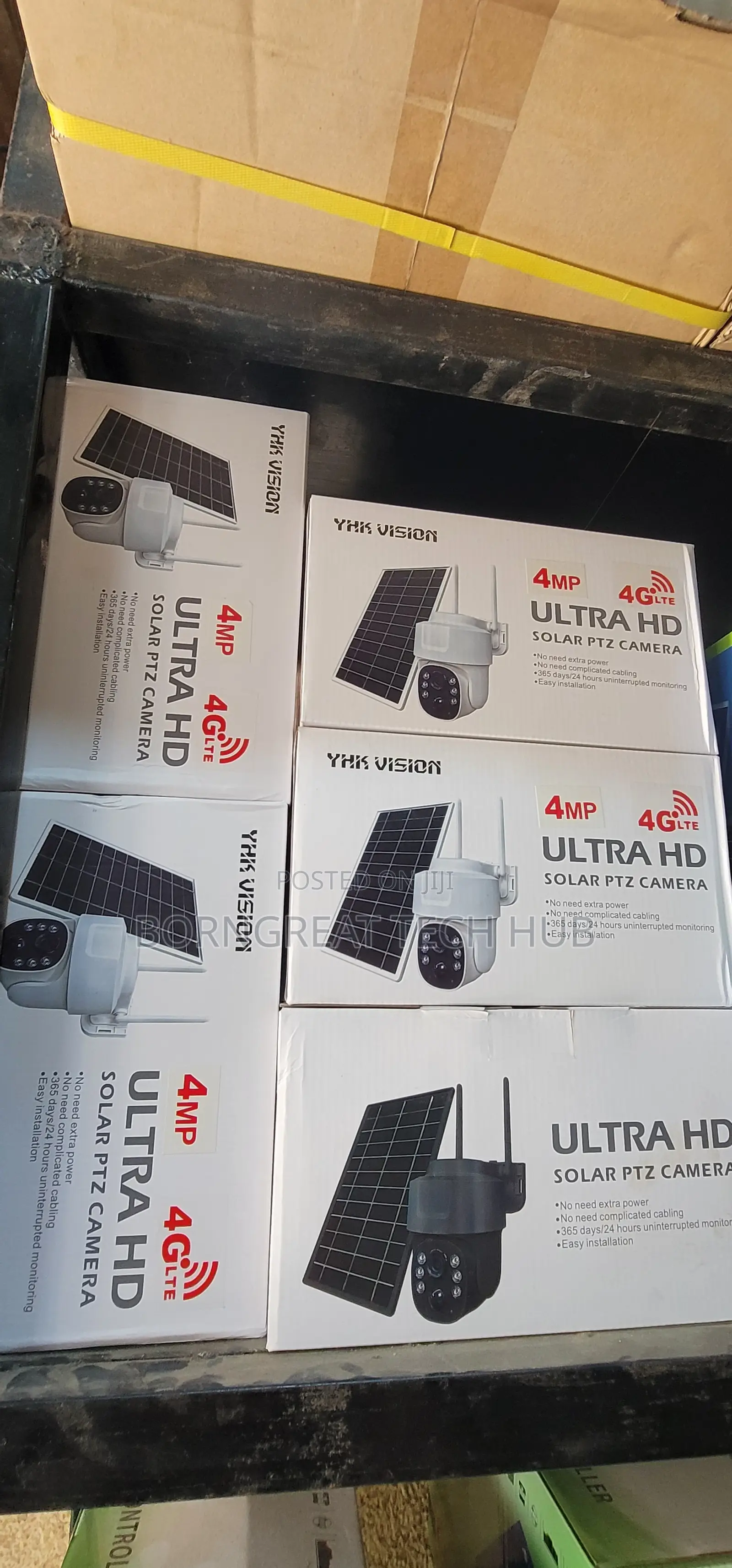 Yhk Vision 4mp 4g Lte Ultra Hd Solar PTZ Camera