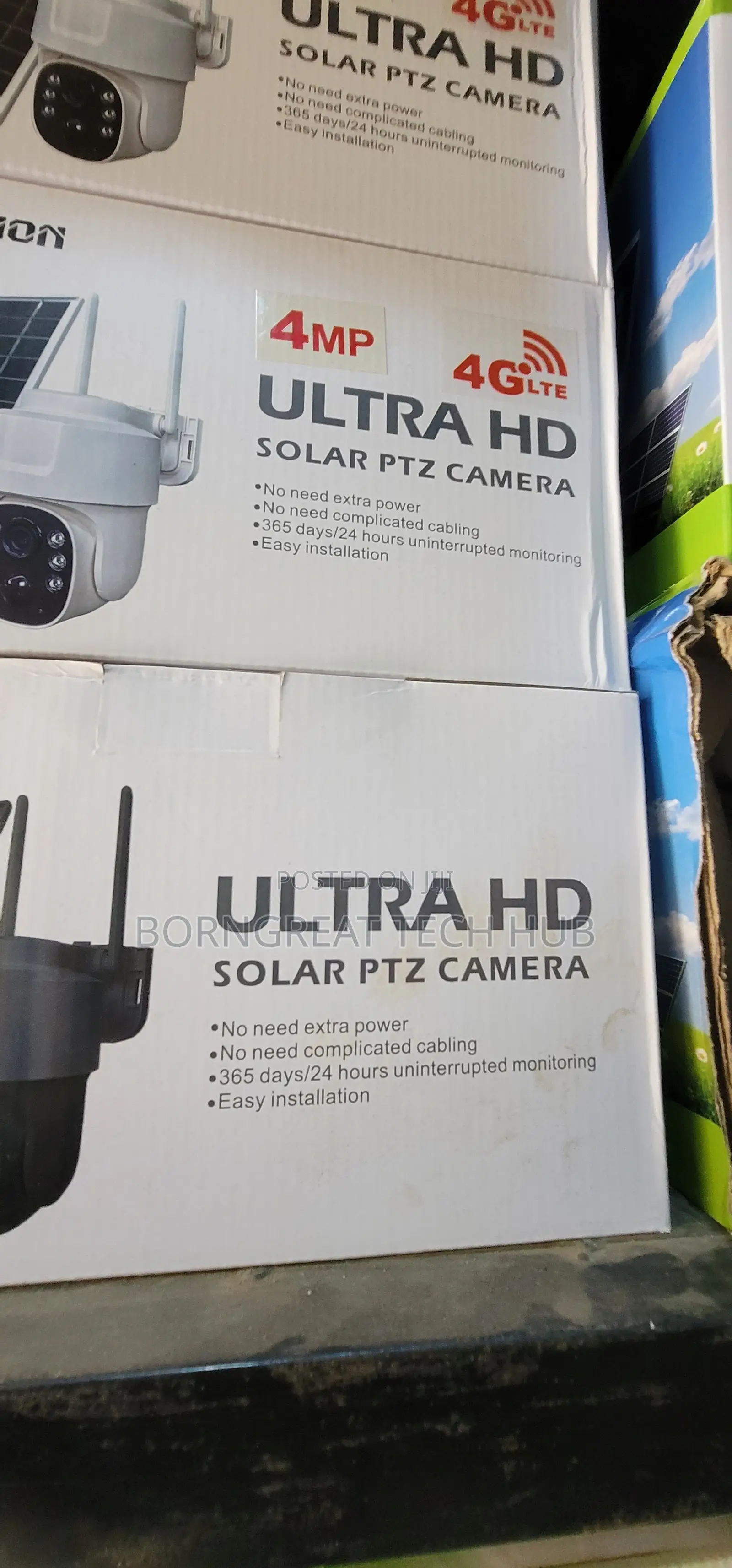 Yhk Vision 4mp 4g Lte Ultra Hd Solar PTZ Camera