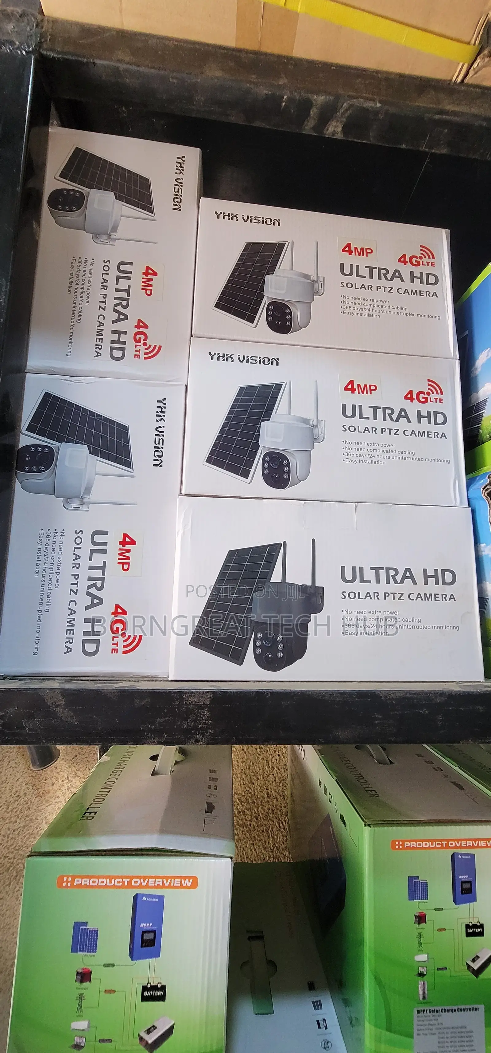 Yhk Vision 4mp 4g Lte Ultra Hd Solar PTZ Camera