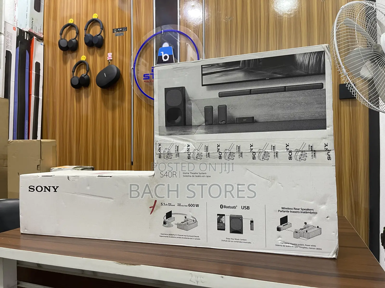 Sony Ht-S40r Wired Soundbar With 600w Output