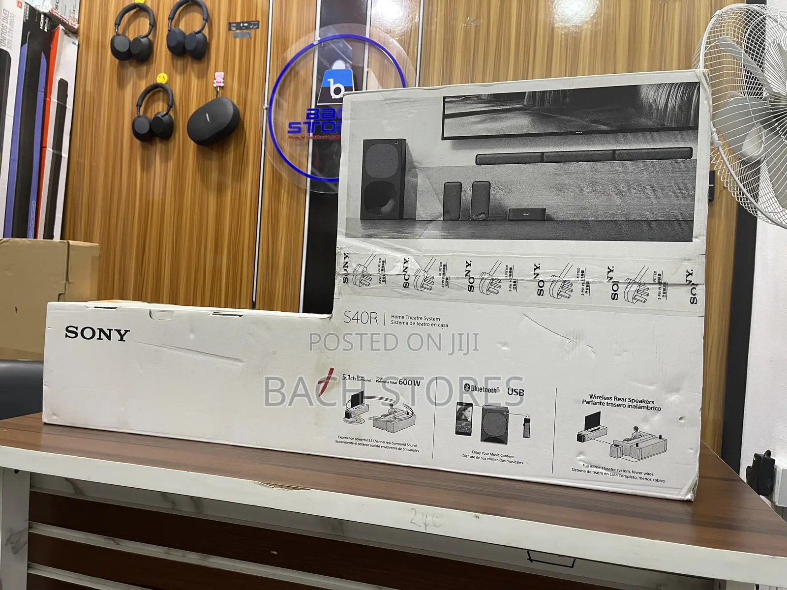 Sony Ht-S40r Wired Soundbar With 600w Output