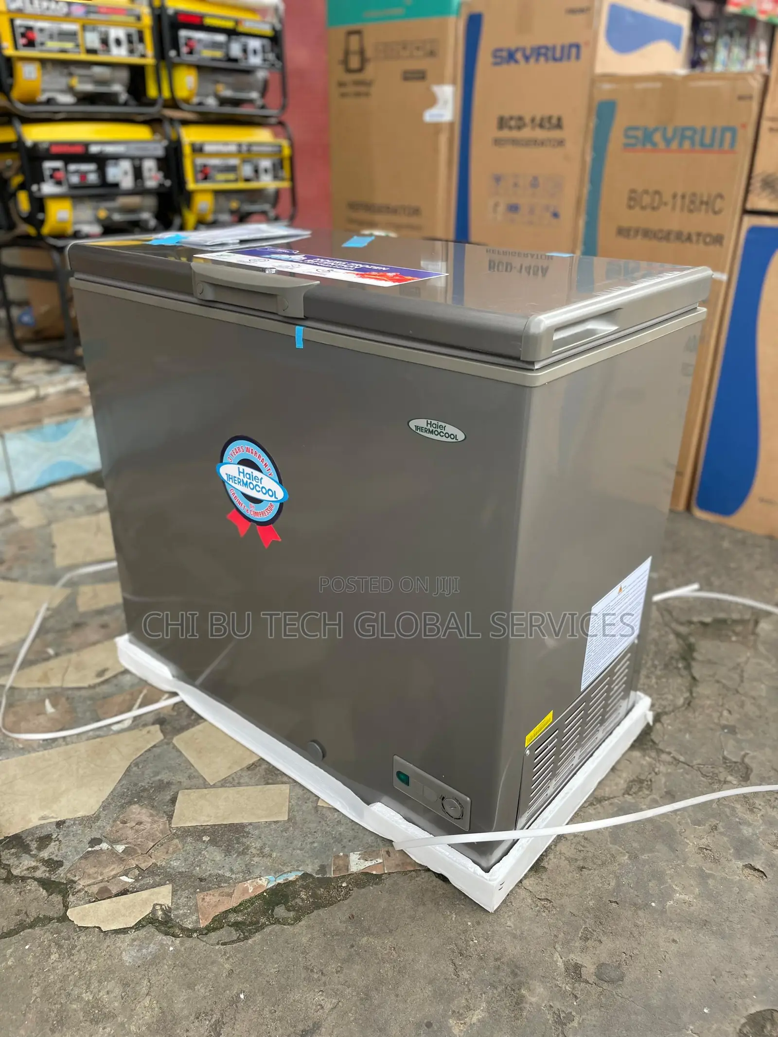 Haier Thermocool Freezer 203l 3 Half Feet Energy Saving