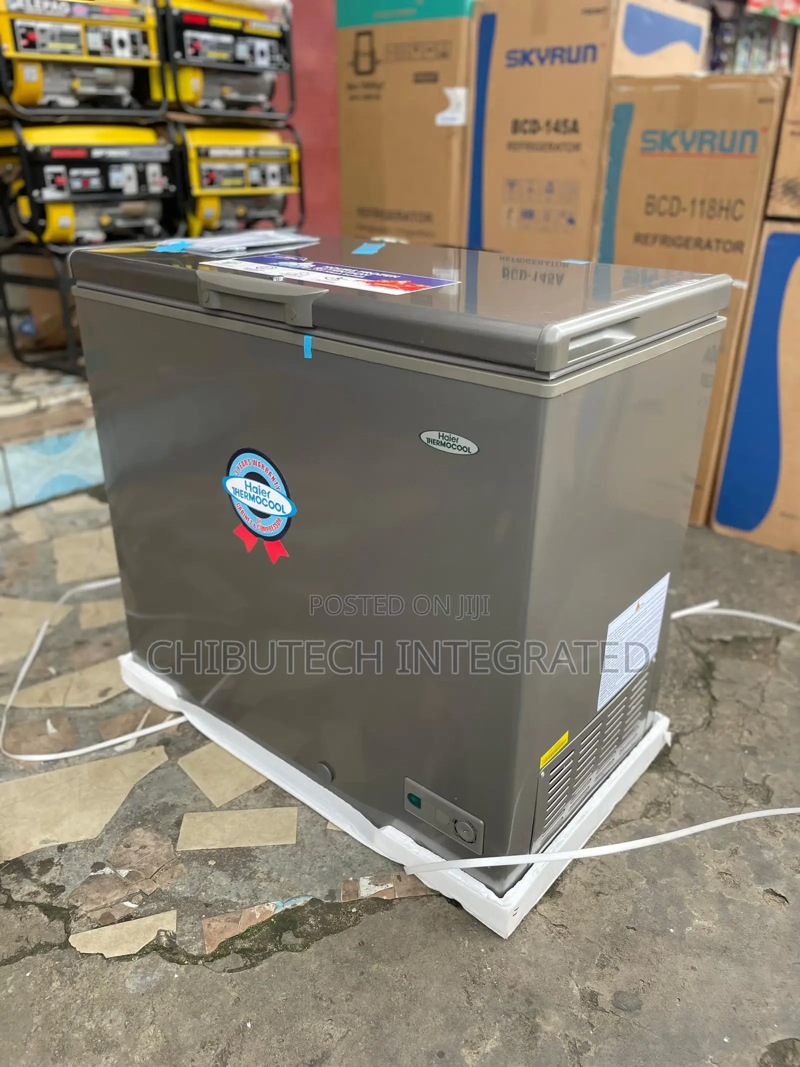 Haier Thermocool Freezer 203l 3 Half Feet Energy Saving
