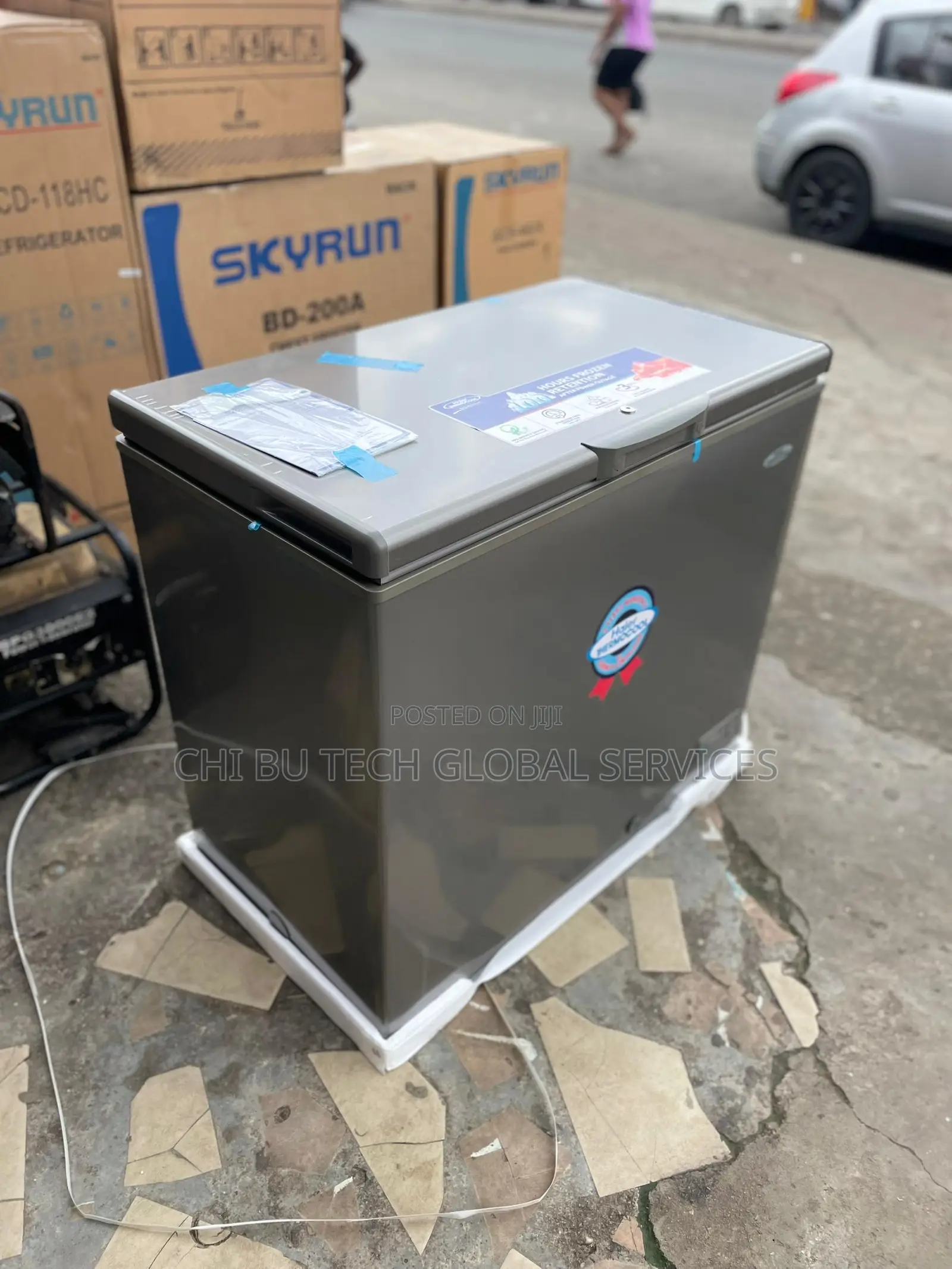 Haier Thermocool Freezer 203l 3 Half Feet Energy Saving