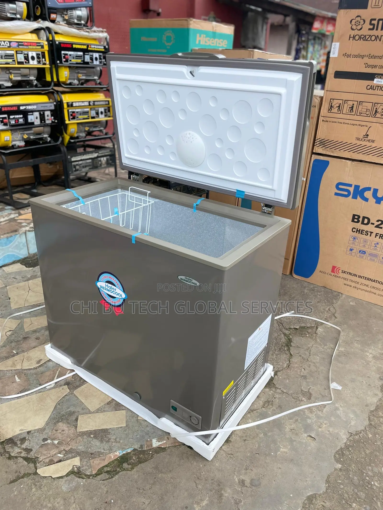 Haier Thermocool Freezer 203l 3 Half Feet Energy Saving