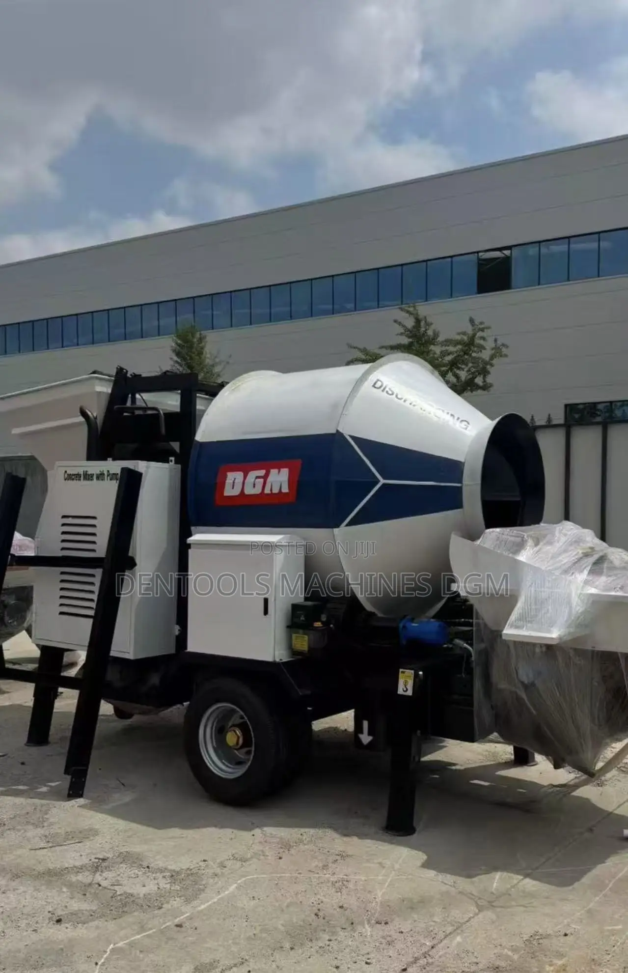 DGM Concrete Mixer With Pump