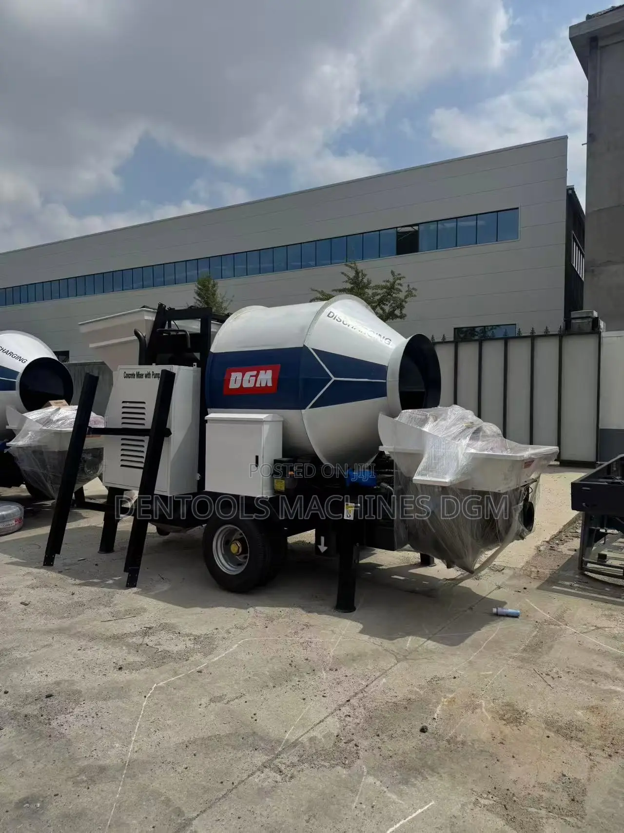 DGM Concrete Mixer With Pump