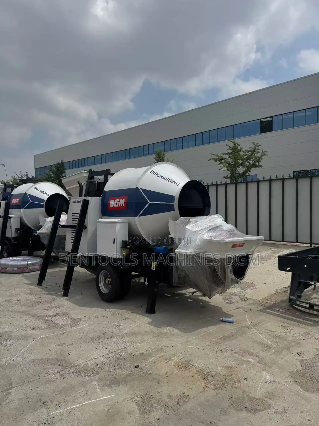DGM Concrete Mixer With Pump