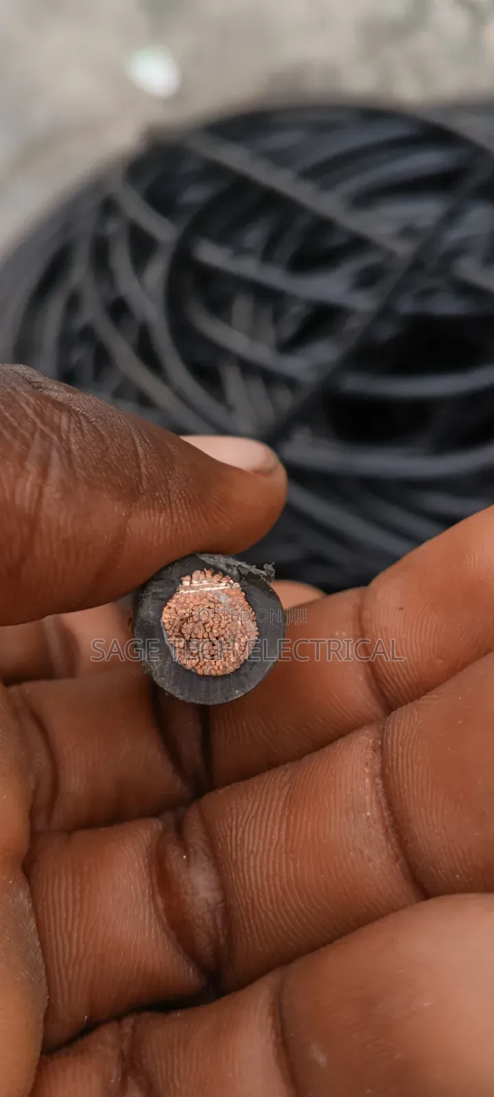 70mm Single Nigerchin Flexible Cable TRS